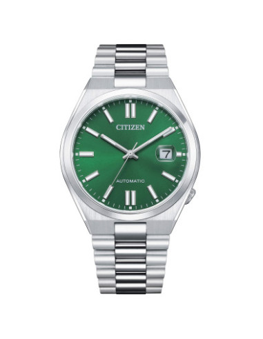 Reloj Citizen NJ0150-81X con esfera verde, vista frontal - Imagen 1