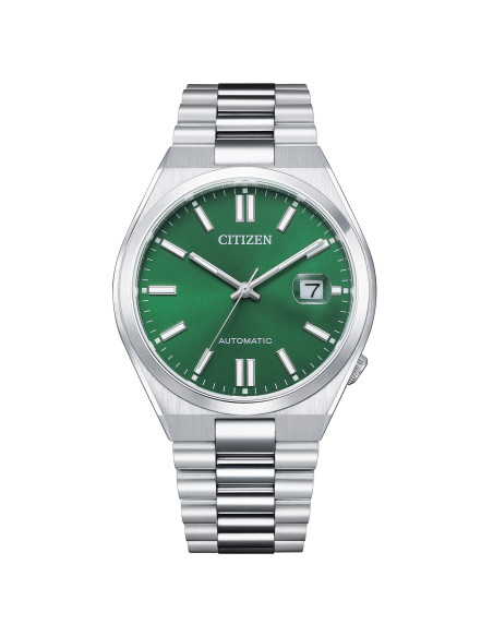 Reloj Citizen NJ0150-81X con esfera verde, vista frontal - Imagen 1
