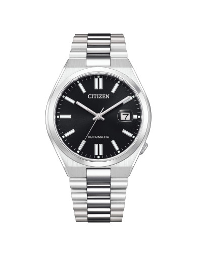 Reloj Citizen NJ0150-81E con esfera negra, vista frontal - Imagen 1