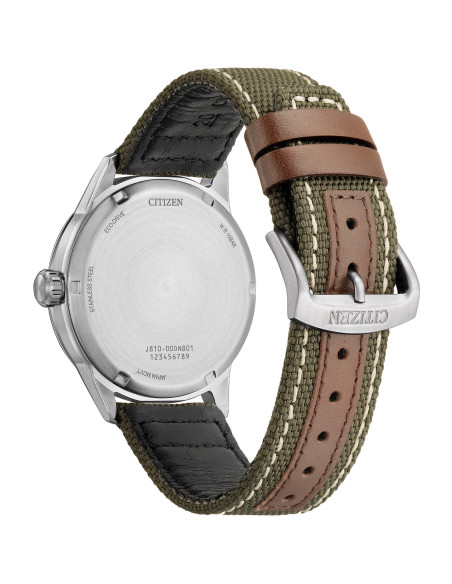 Citizen AW1870-08A - vista trasera de la caja y el cierre - Imagen 2
