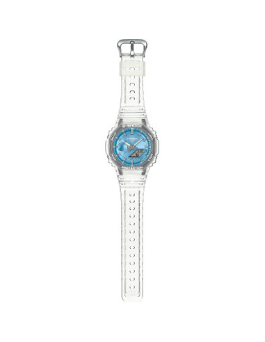 Casio G-SHOCK GA-2100BM-7A2ER con la correa transparente extendida - Imagen 2