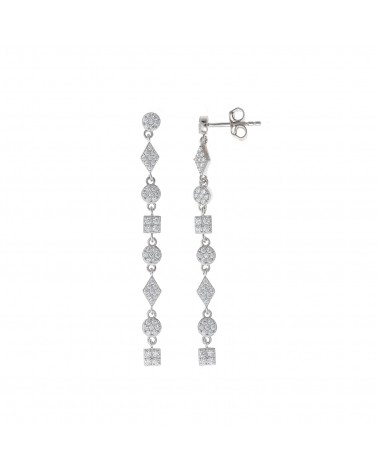 PENDIENTES SALVATORE PLATA 195A0114 - Imagen 1