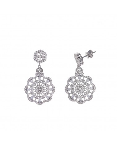PENDIENTES SALVATORE PLATA 211A0088 - Imagen 1