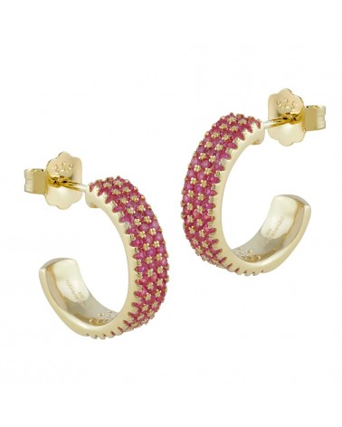 Pendientes Itemporality Serena rosa - JOYA Y RELOJ - Imagen 1