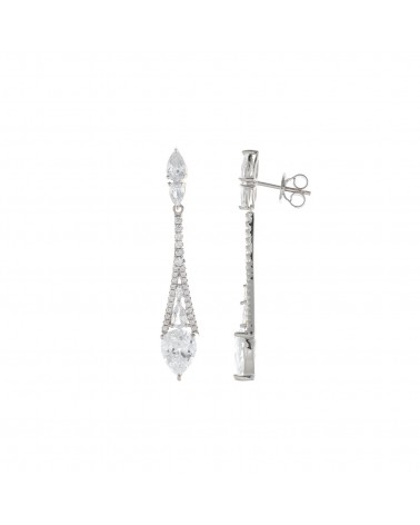 Pendientes Salvatore Plata 112A0272 - JOYA Y RELOJ - Imagen 1