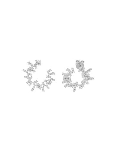 Pendientes Salvatore Plata 112A0274 - JOYA Y RELOJ - Imagen 1