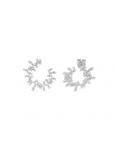 Pendientes Salvatore Plata 112A0274 - JOYA Y RELOJ - Imagen 1