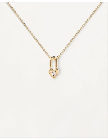 Collar PDPaola Candado Corazón - JOYA Y RELOJ - Imagen 1