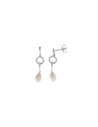 Pendientes Salvatore Plata 144A0114 - JOYA Y RELOJ - Imagen 1
