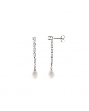 Pendientes Salvatore Plata 144A0117 - JOYA Y RELOJ - Imagen 1
