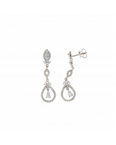 Pendientes Salvatore Plata 112A0292 - JOYA Y RELOJ - Imagen 1