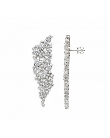 Pendientes Salvatore Plata 211A0103 - JOYA Y RELOJ - Imagen 1
