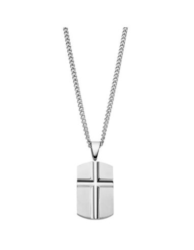 Collar Lotus hombre chapa cruz Lotus Style LS2279-1/1 - Imagen 1