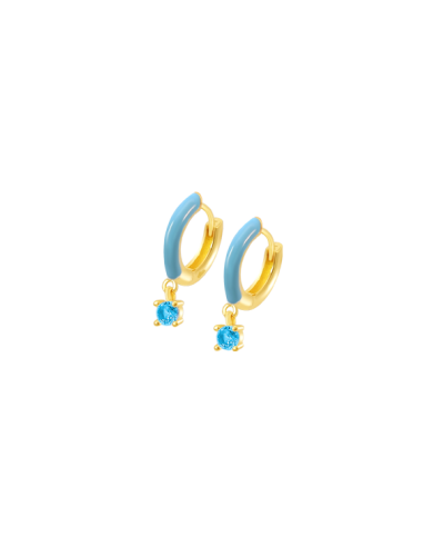 Pendientes Lotus Silver Teddy Azul LP3573-4/3 - JOYA Y RELOJ - Imagen 1
