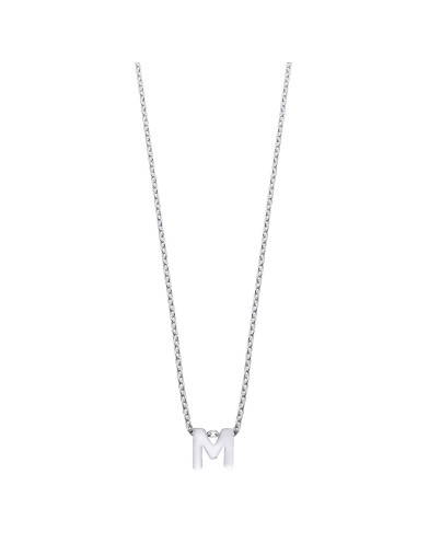 Collar Duran Exquse Letra M - JOYA Y RELOJ - Imagen 1