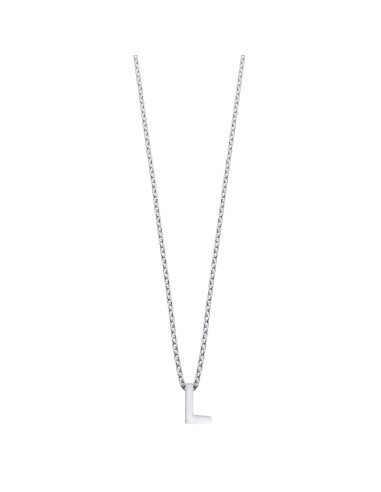 Collar Duran Exquse Alphabet Letra L - JOYA Y RELOJ - Imagen 1