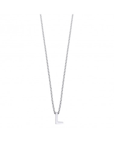 Collar Duran Exquse Alphabet Letra L - JOYA Y RELOJ - Imagen 1