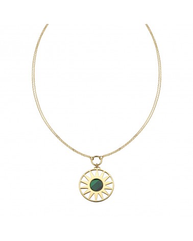 Collar Duran Exquse Amuletos Malaquita - JOYA Y RELOJ - Imagen 1