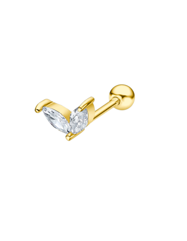 Piercing Lotus Silver EarParty LP3365-9/2 - JOYA Y RELOJ - Imagen 1