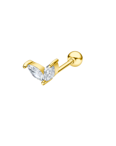 Piercing Lotus Silver EarParty LP3365-9/2 - JOYA Y RELOJ - Imagen 1