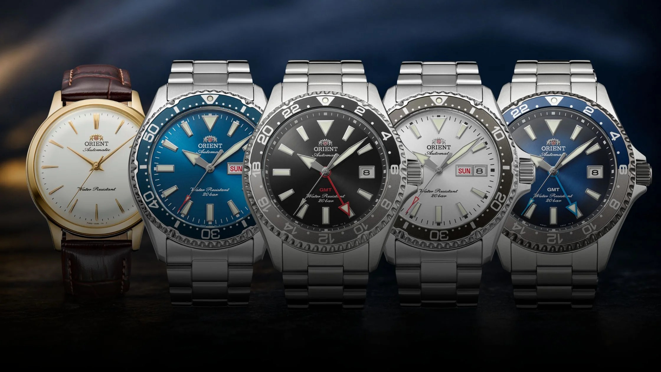 Relojes Orient: guía de Bambino, Mako, Kamasu y Sun and Moon